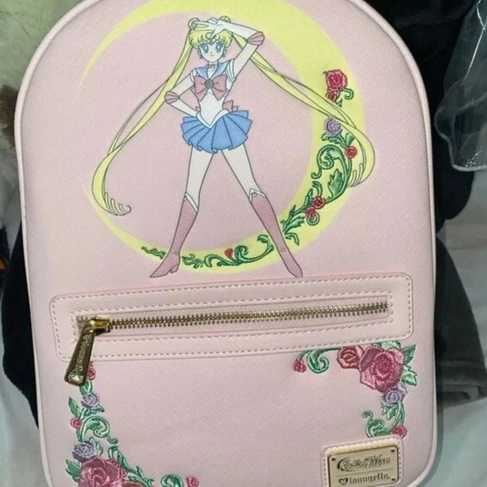 Loungefly Sailor Moon Anime Mini Backpack NWT Rare
